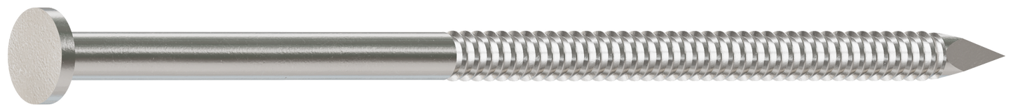 Simpson Strong-Tie T40ACN1 Common Nail, Annular Ring Shank — 5-in. x .203-in. Type 316 Stainless Steel (1 lb.) (Pack of 6)