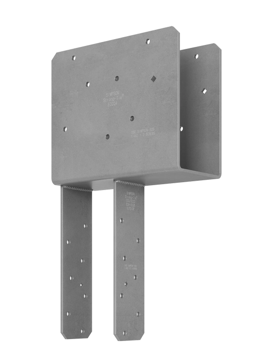 Simpson Strong-Tie ECCQ44SDS2.5 ECCQ™ End Column Cap for 4x Beam, 4x Post, with Strong-Drive® SDS Screws (Pack of 4)
