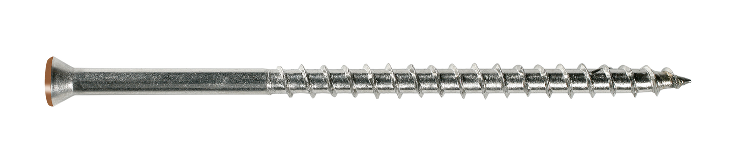 Simpson Strong-Tie T07225FT70TN04 Trim-Head Screw, 6-Lobe Drive — #7 x 2-1/4 in. T-15 Type 316, Tan 04 (70-Qty)
