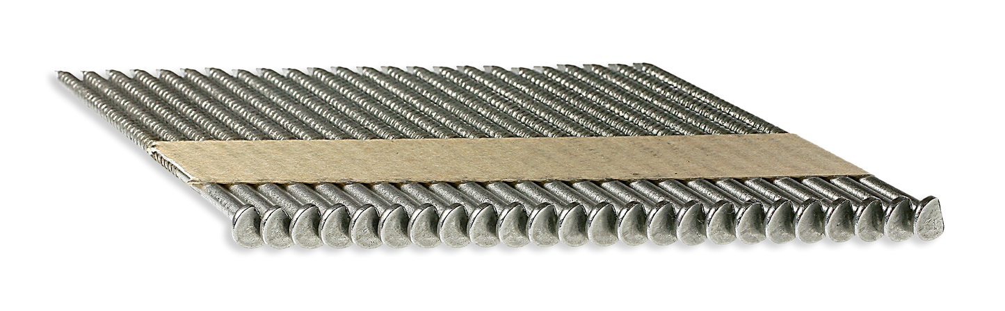 Simpson Strong-Tie S11A300T31 31°–34° Paper Tape, Clipped Head, Ring-Shank Nail — 3 in. Type 304 (1000-Qty)