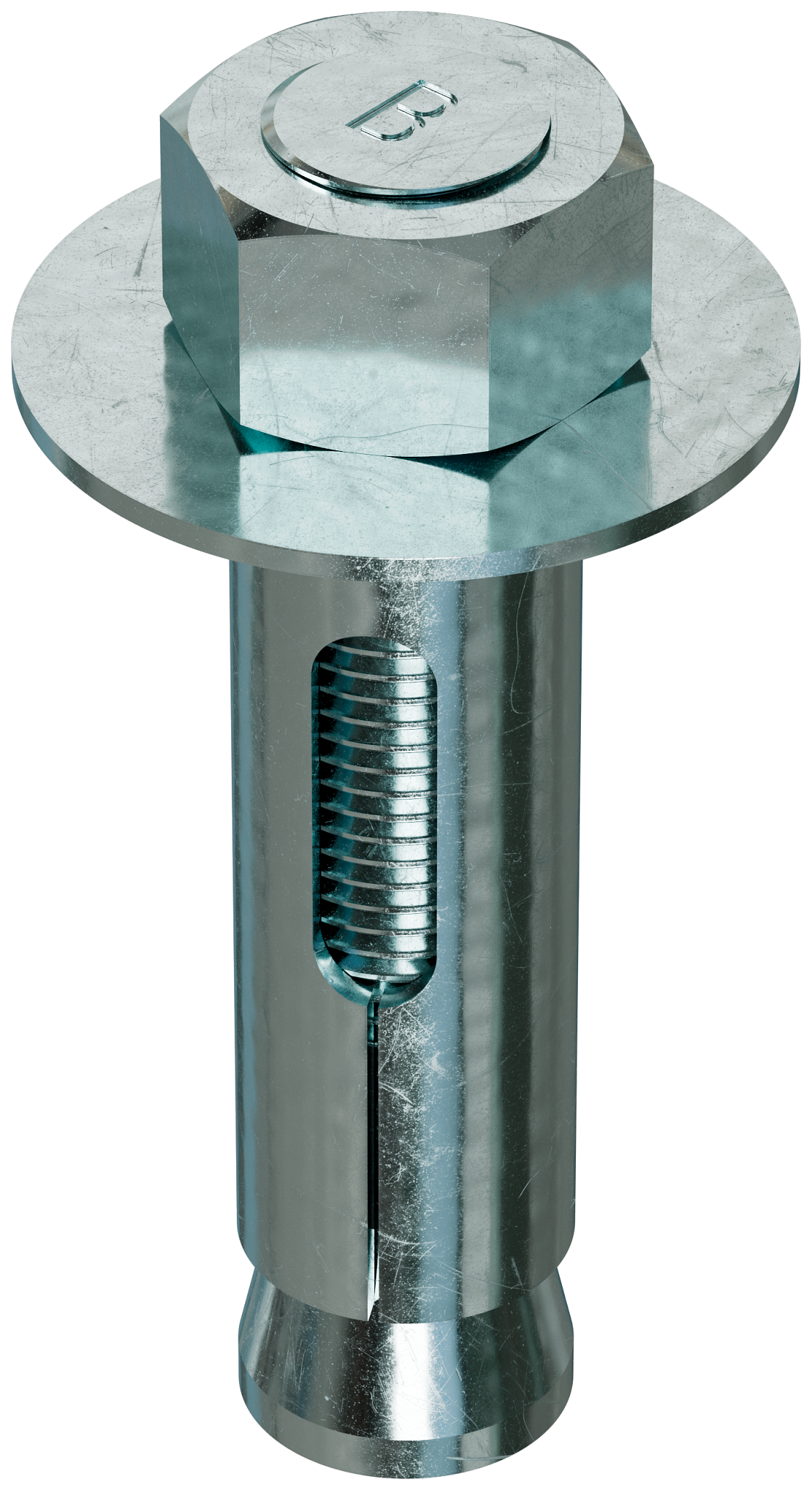 Simpson Strong-Tie SL62214H Sleeve-All® 5/8 in. x 2-1/4 in. Hex-Head Sleeve Anchor (25-Qty)