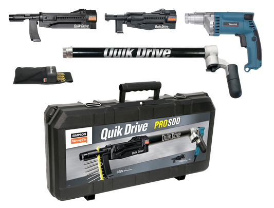Simpson Strong-Tie PROSDDM25K Quik Drive® PROSDD Multi-Purpose Combo System w/ Makita® 2500 RPM Screwdriver Motor