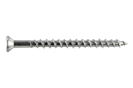 Simpson Strong-Tie S10100WP5 Deck-Drive™ DWP WOOD SS Screw — #10 x 1 in. T-25, Flat Head, Type 305 (5 lb.) (Pack of 300)