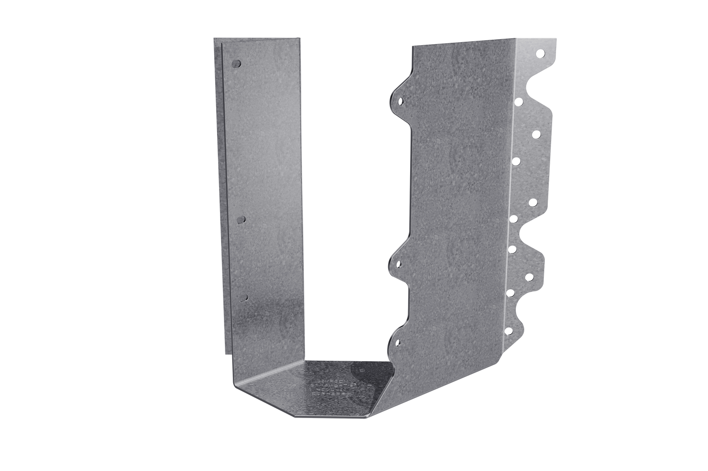 Simpson Strong-Tie HSUL26-2 HSUL Galvanized Joist Hanger for Double 2x6, Skewed Left