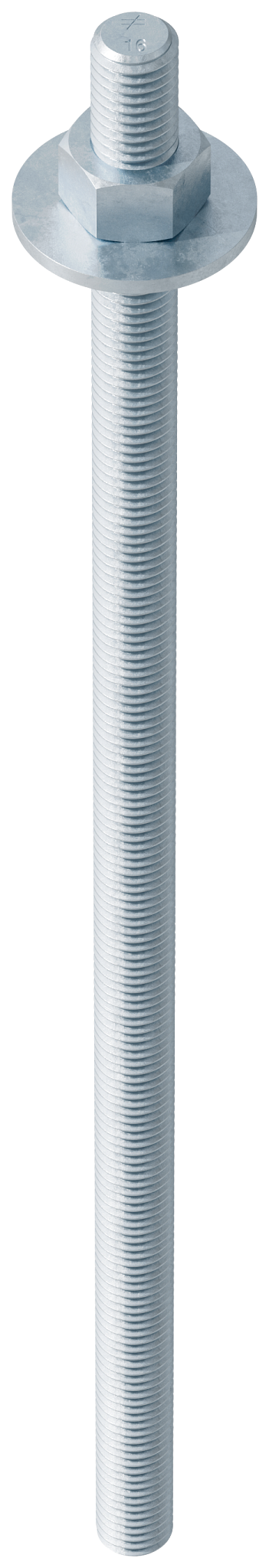 Simpson Strong-Tie RFB#5X16HDGP2 RFB 5/8 in. x 16 in. Hot-Dip Galvanized Retrofit Bolt (2-Qty)