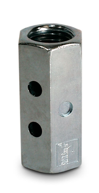 Simpson Strong-Tie HSCNW1 HSCNW 1 in. High-Strength Coupler Nut with Witness® Hole
