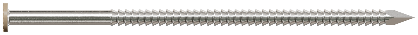 Simpson Strong-Tie S10SNDT1 Painted Siding Nail — 3 in. x .113 in. Type 304 Stainless Steel, Tan (1 lb.) (Pack of 800)