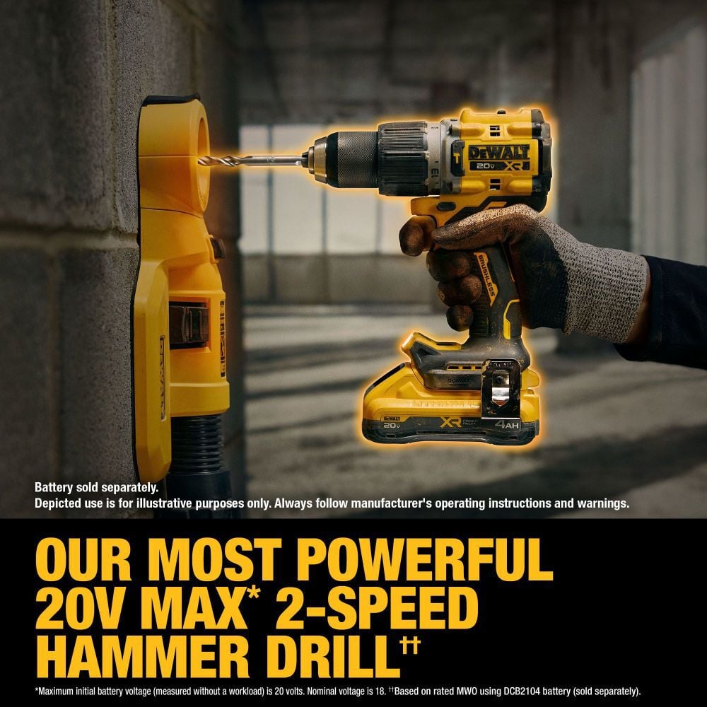 DeWalt DCD806B 20V MAX XR Hammer Drill - Bare