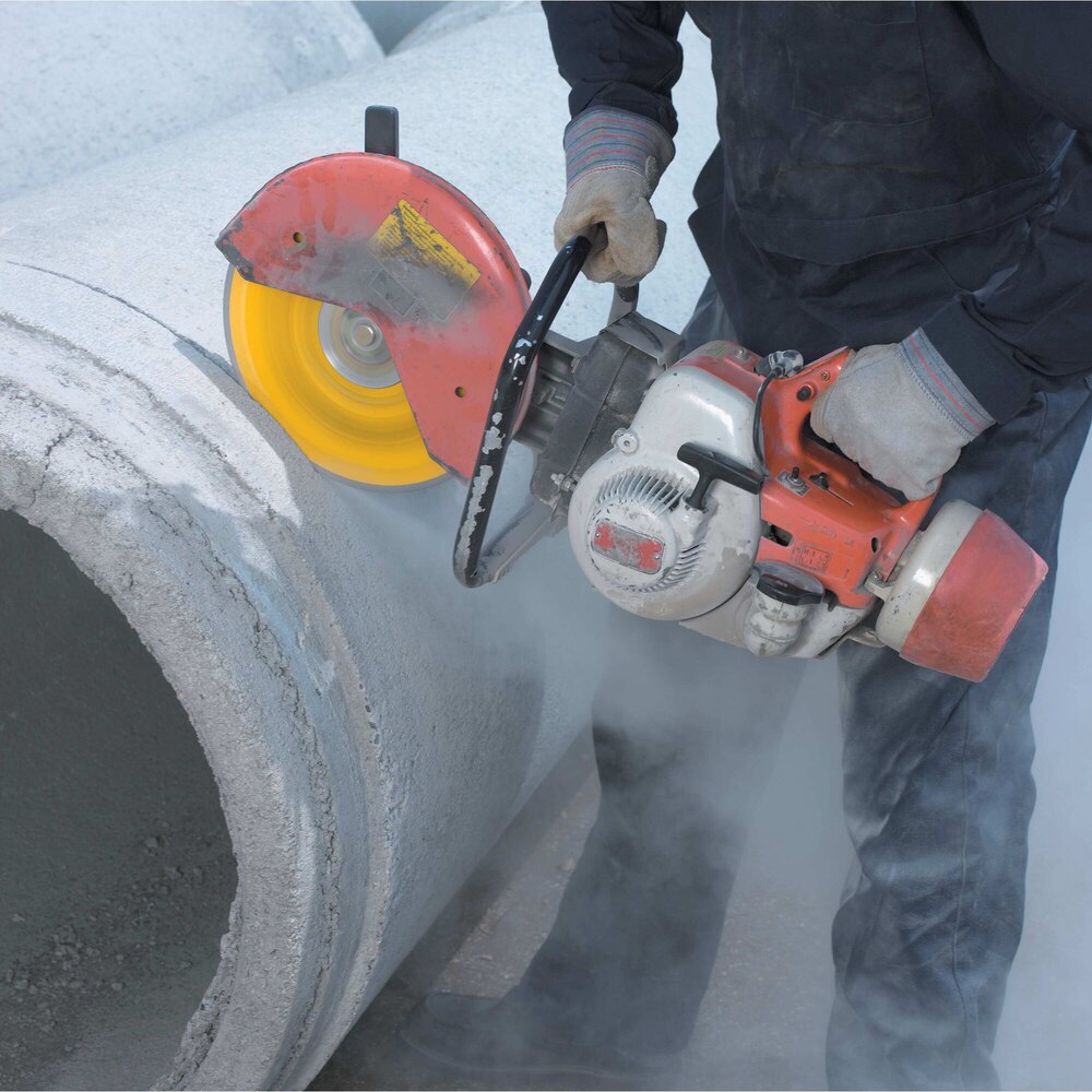 DEWALT DW4716 Industrial 12-Inch Dry Cutting Segmented Diamond Saw Blade with 1-Inch Arbor