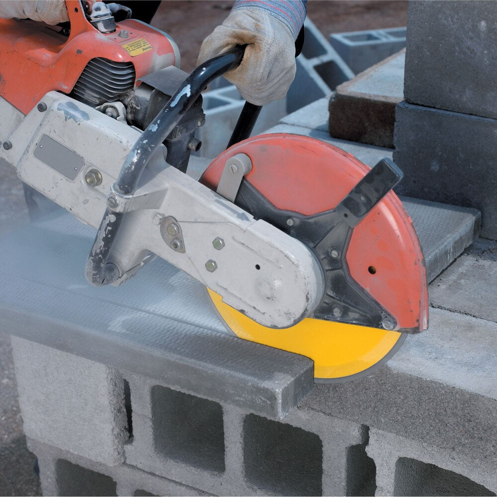 DEWALT DW4744 14-Inch Diamond Segmented Saw Blade with 1-Inch Arbor for Cured Concrete