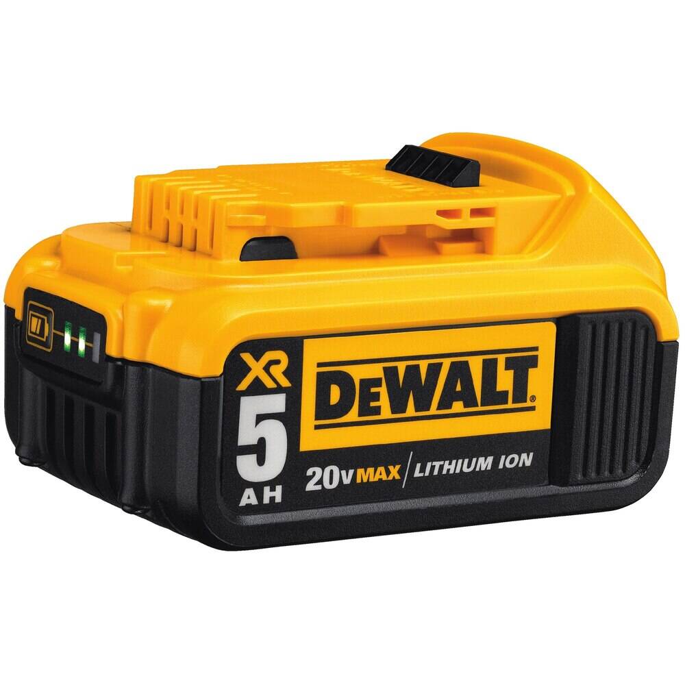 DEWALT DCB205 20V MAX XR Battery, Lithium Ion, 5.0Ah