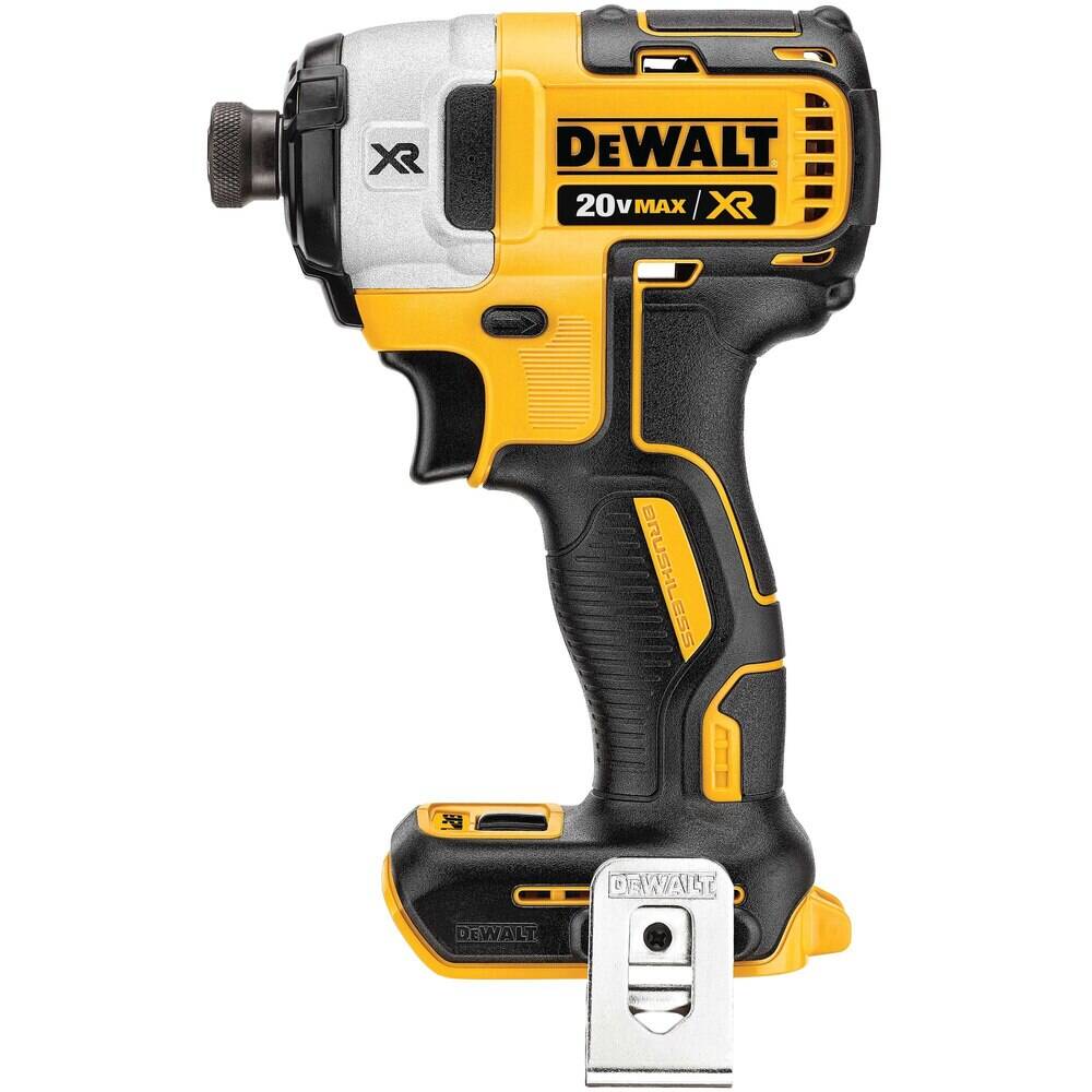 DeWalt 20V MAX XR Impact Driver Brushless 3-Speed 1/4-Inch Tool Only (DCF887B)