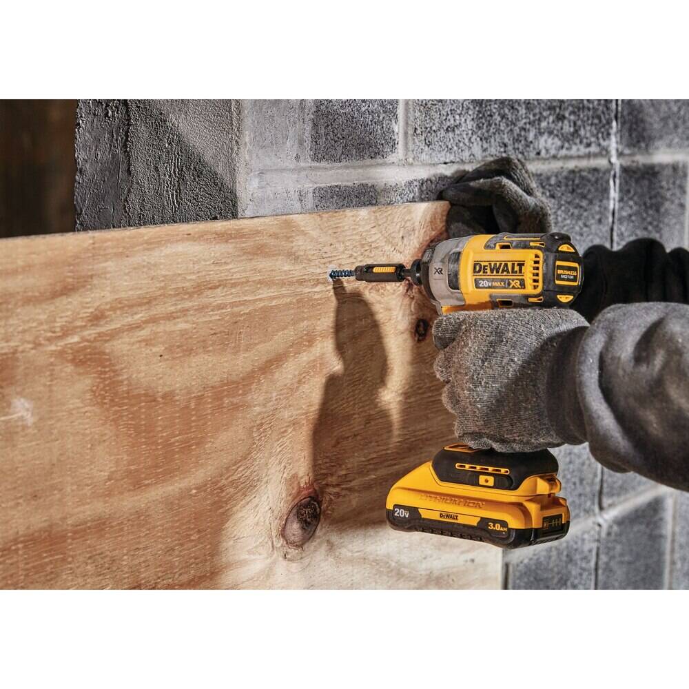DeWalt 20V MAX XR Impact Driver Brushless 3-Speed 1/4-Inch Tool Only (DCF887B)