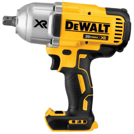 DEWALT 20V MAX XR Brushless High Torque 1/2" Impact Wrench with Detent Anvil, Cordless, Tool Only (DCF899B)