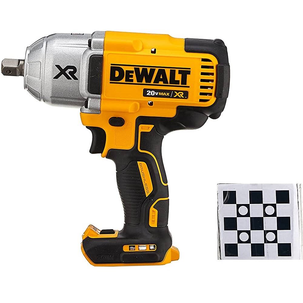 DEWALT 20V MAX XR Brushless High Torque 1/2" Impact Wrench with Detent Anvil, Cordless, Tool Only (DCF899B)