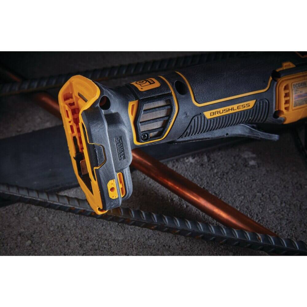 DEWALT DCG416B FLEXVOLT ADVANTAGE 20V MAX Angle Grinder, Paddle Switch 4-1/2-Inch to 5-Inch (Tool Only)
