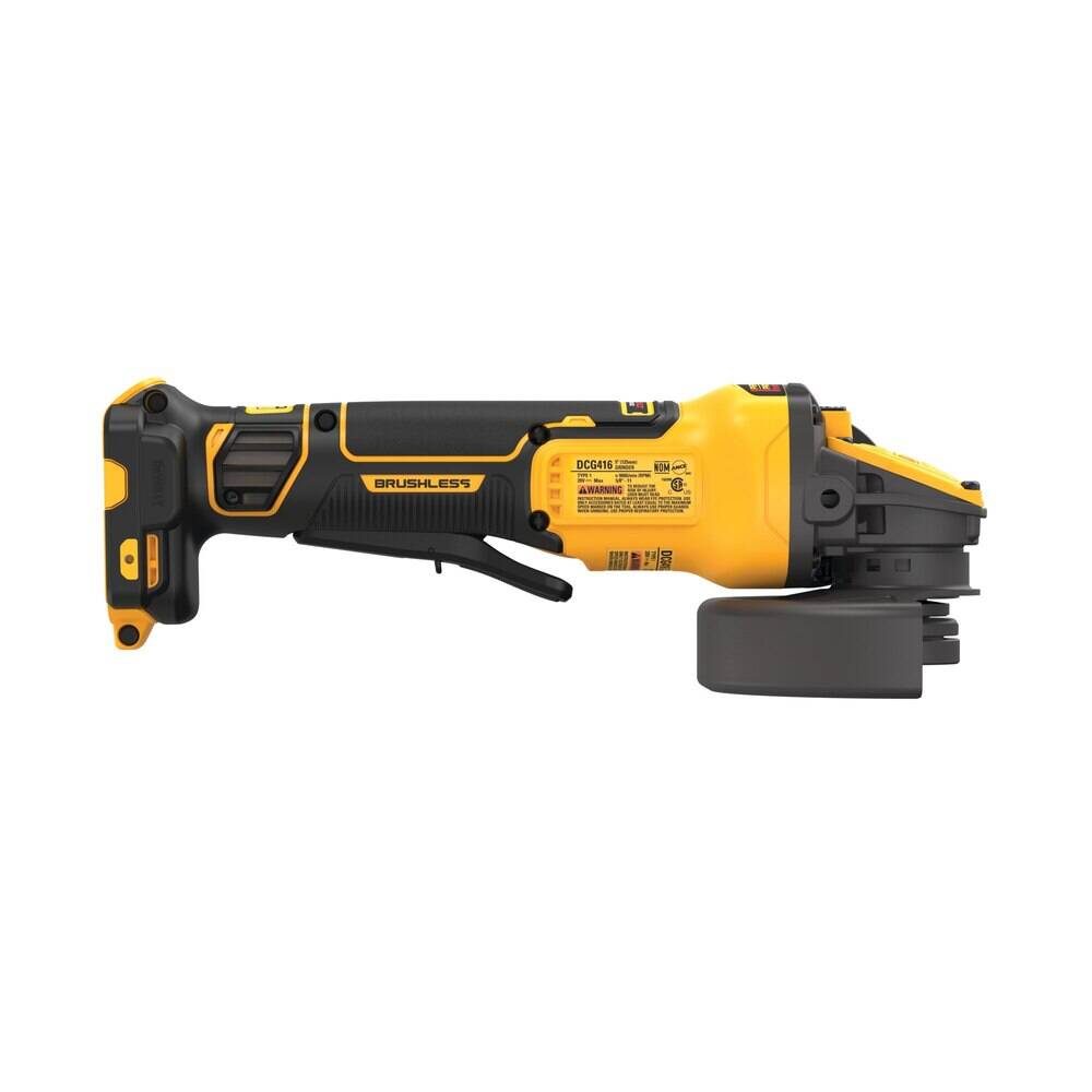 DEWALT DCG416B FLEXVOLT ADVANTAGE 20V MAX Angle Grinder, Paddle Switch 4-1/2-Inch to 5-Inch (Tool Only)