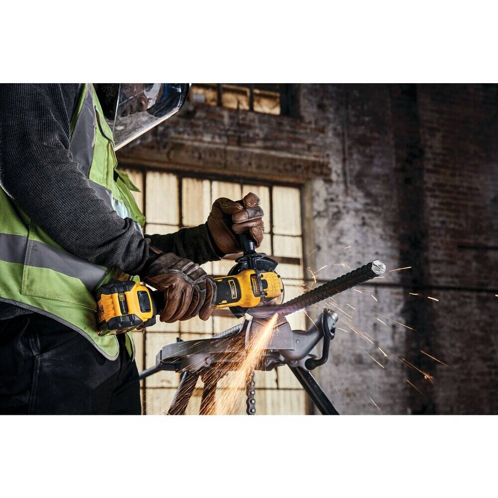 DEWALT DCG416B FLEXVOLT ADVANTAGE 20V MAX Angle Grinder, Paddle Switch 4-1/2-Inch to 5-Inch (Tool Only)