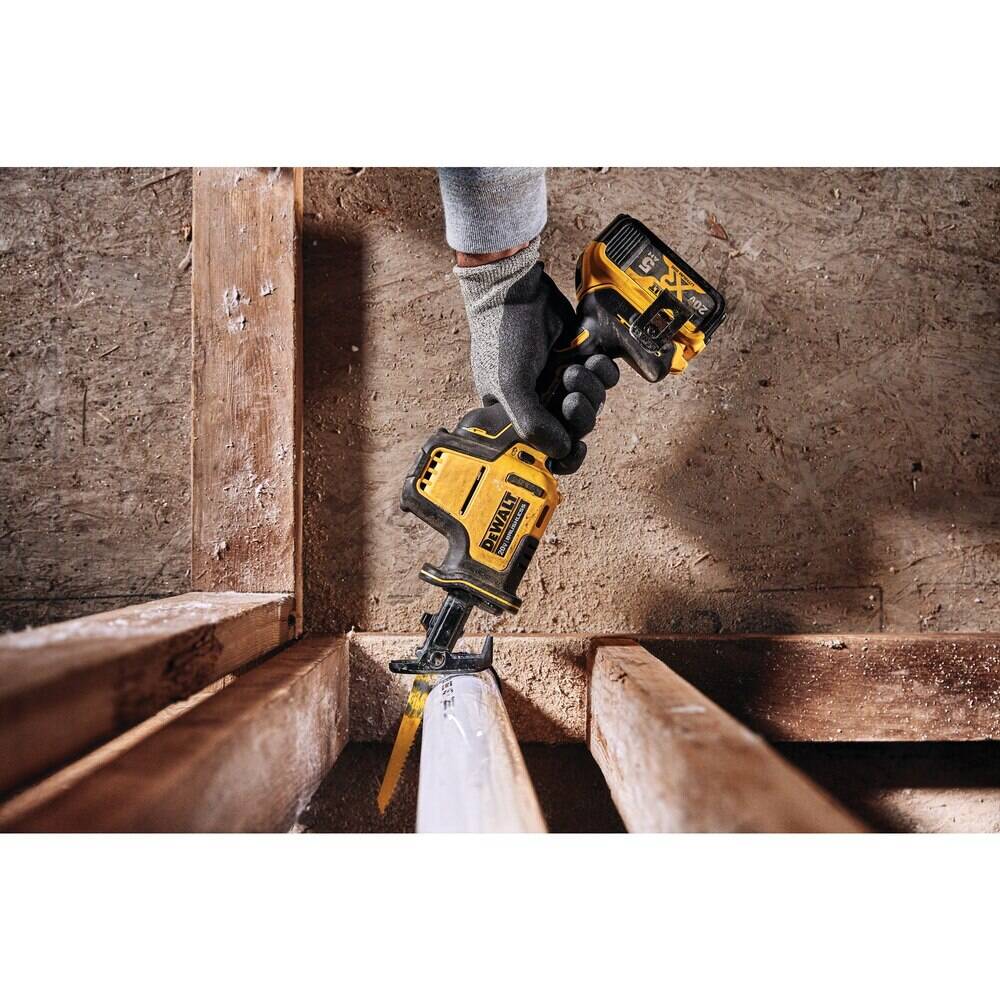DEWALT ATOMIC 20V MAX* Reciprocating Saw, One-Handed, Cordless, Tool Only (DCS369B)