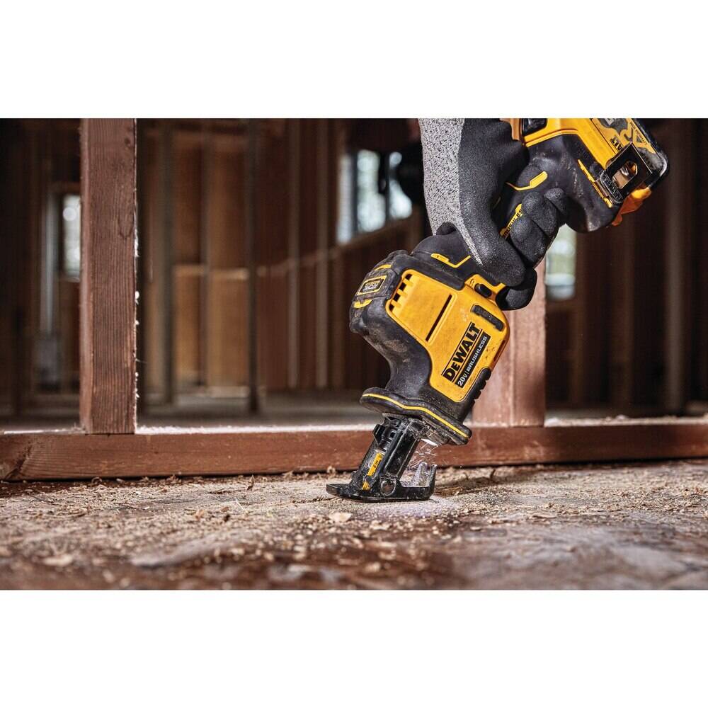 DEWALT ATOMIC 20V MAX* Reciprocating Saw, One-Handed, Cordless, Tool Only (DCS369B)