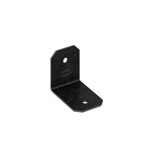 Simpson Strong-Tie APVA21 Outdoor Accents® Avant Collection™ ZMAX®, Black Powder-Coated 90° Angle for 2x (Pack of 14040)
