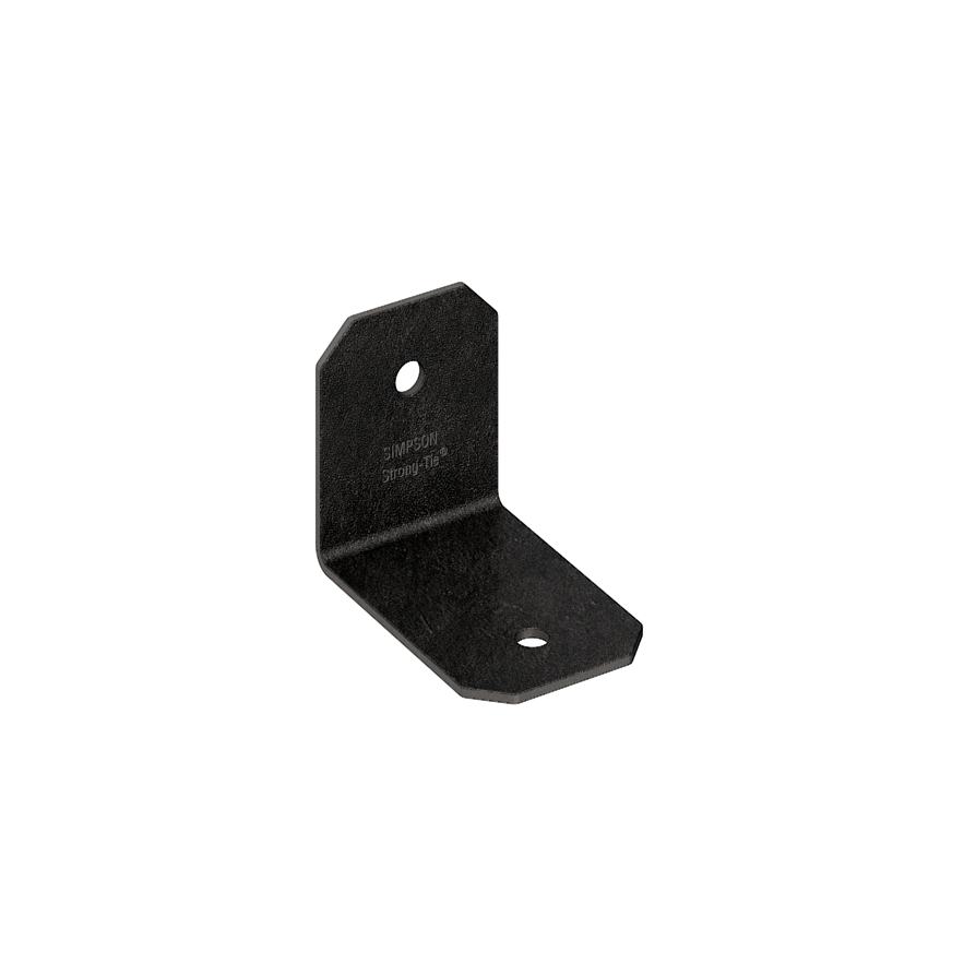 Simpson Strong-Tie APVA21 Outdoor Accents® Avant Collection™ ZMAX®, Black Powder-Coated 90° Angle for 2x (Pack of 90)