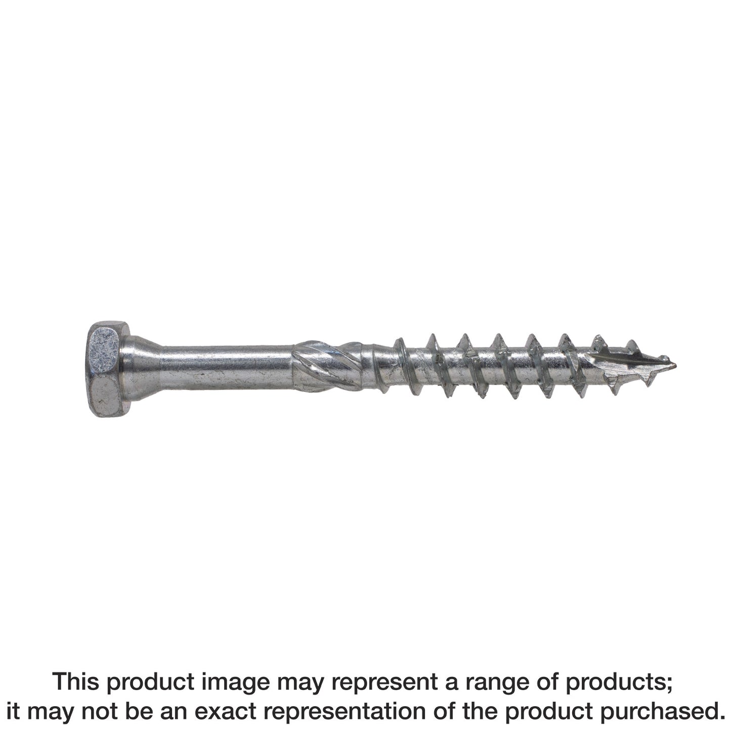 Simpson Strong-Tie SDHR31400 Strong-Drive® SDHR COMBO-HEAD Screw — 0.315 in. x 4 in., Blue Zinc (100-Qty) (Pack of 39)