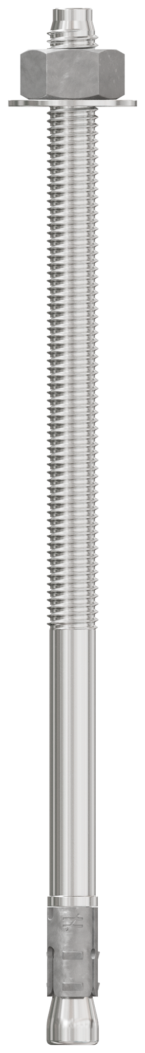 Simpson Strong-Tie STB2-50100S4F20 Strong-Bolt® 2 — 1/2 in. x 10 in. Type 304 Stainless-Steel Wedge Anchor, Fully Assembled (20-Qty) (Pack of 2)