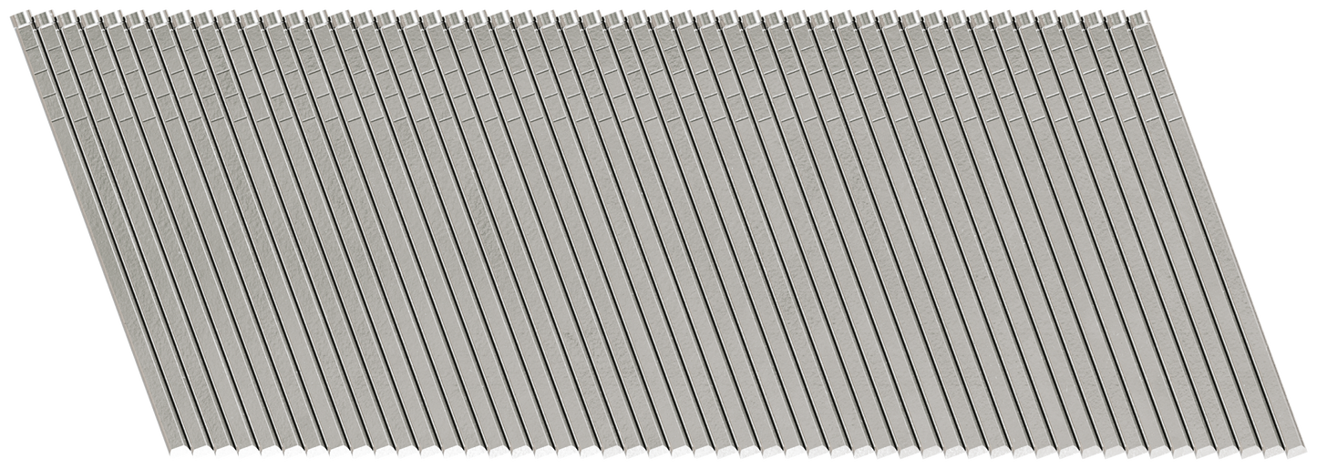 Simpson Strong-Tie S16N150PFB 20° Angle, Adhesive Collation, T-Style Head, 16-Gauge Finishing Nail — 1-1/2 in. Type 304 (500-Qty) (Pack of 5)