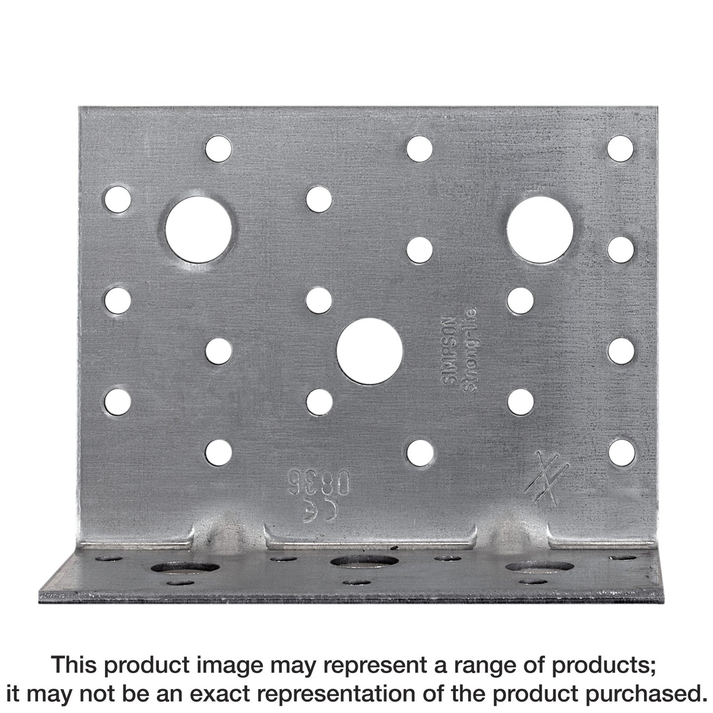 Simpson Strong-Tie AE116 AE 3-9/16 in. x 4-9/16 in. Angle Bracket for Cross-Laminated Timber (Pack of 50)