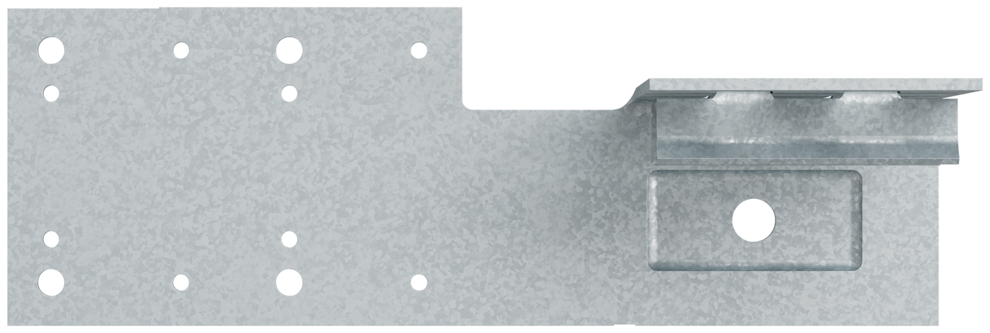 Simpson Strong-Tie SCHA10.75L-KT15 SCHA 10-3/4 in. Slide-Clip Connector for Horizontal Anchorage, Left-Facing (Qty-15)