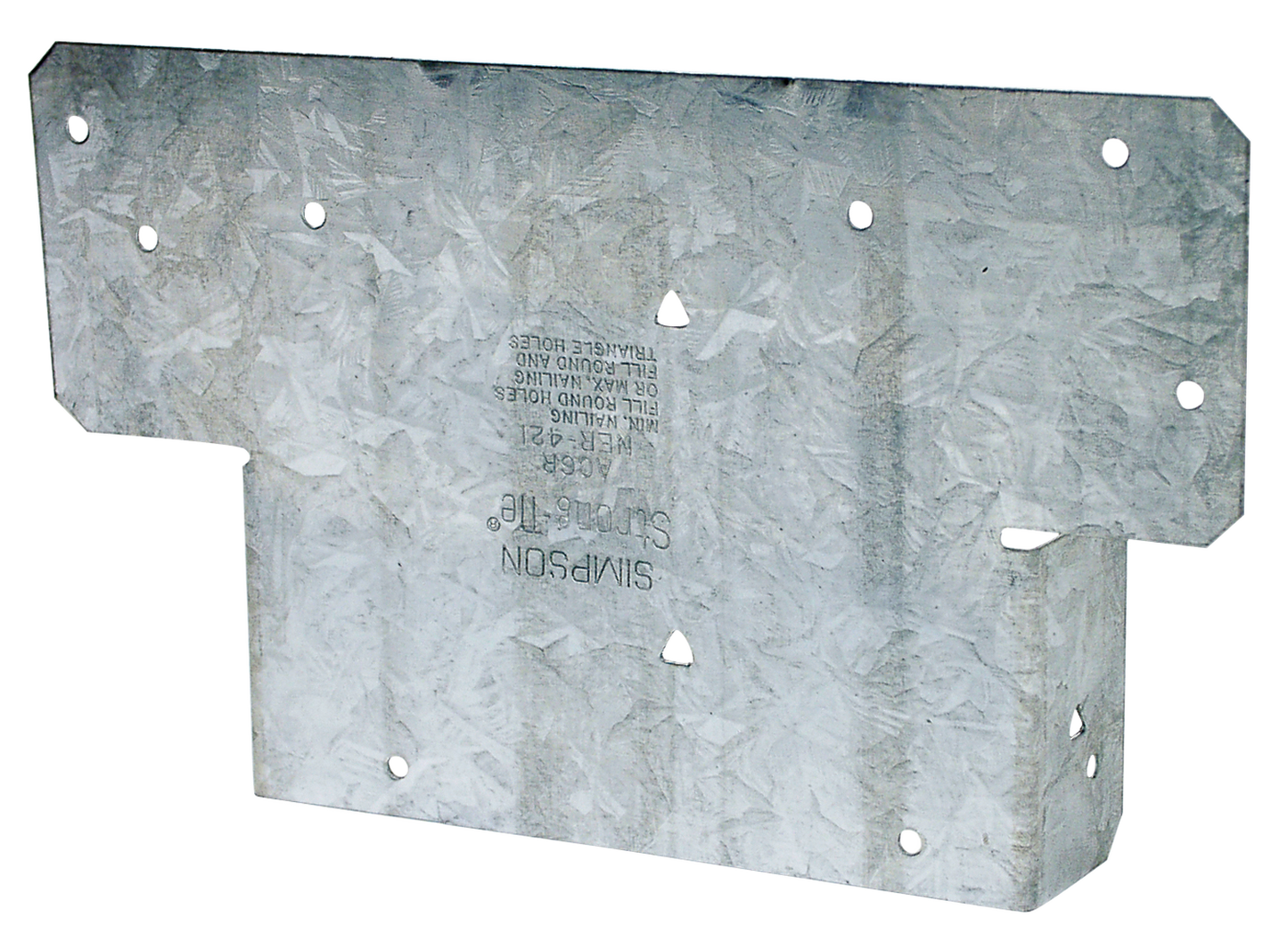 Simpson Strong-Tie AC6RZ AC ZMAX® Galvanized Adjustable Post Cap for 6x Rough