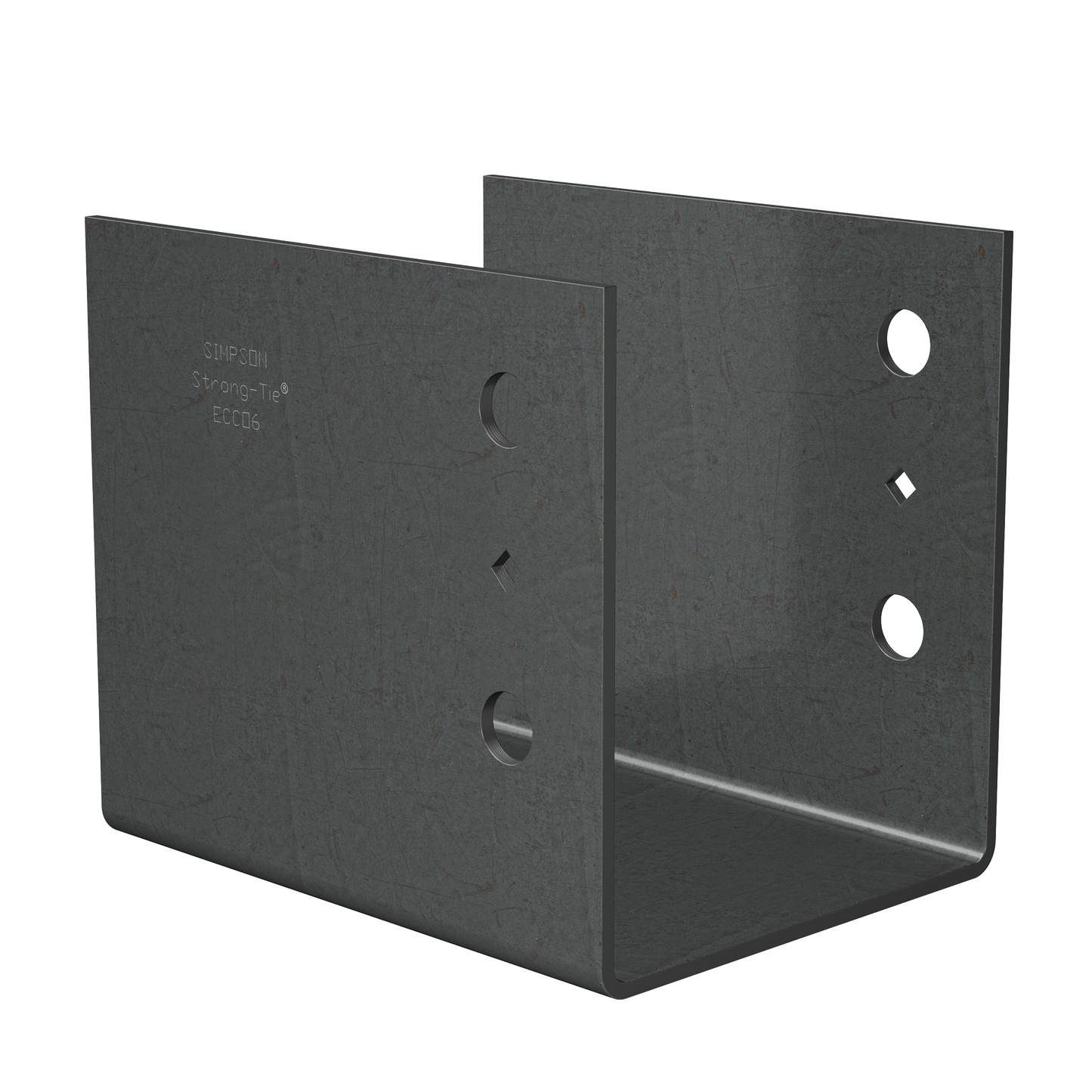 Simpson Strong-Tie ECCO6 ECCO End Column Cap (No Legs) for 6x Beam, 6-1/2 in. Height