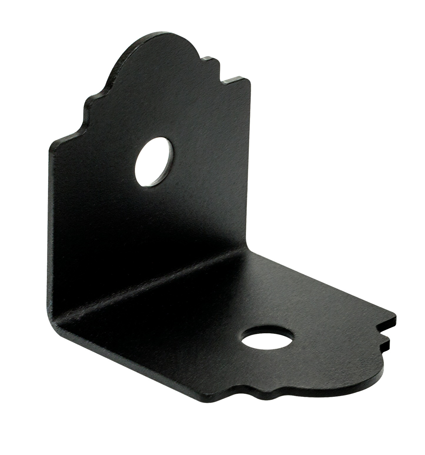 Simpson Strong-Tie APA4 Outdoor Accents® Mission Collection® ZMAX®, Black Powder-Coated 90° Angle for 4x