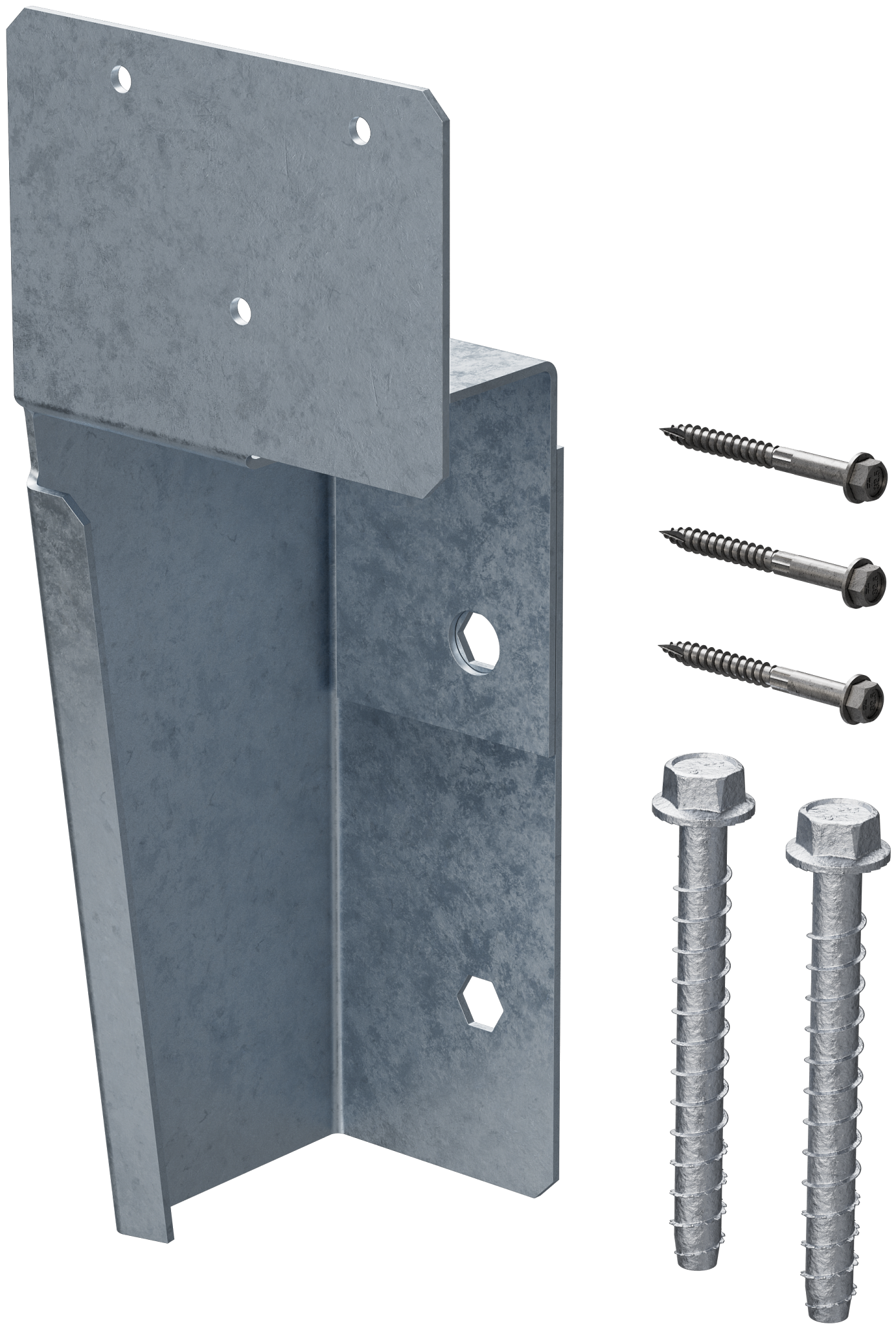 Simpson Strong-Tie DOSCZ-KT1 DOSCZ ZMAX® Galvanized Deck Offset Support Connector Kit