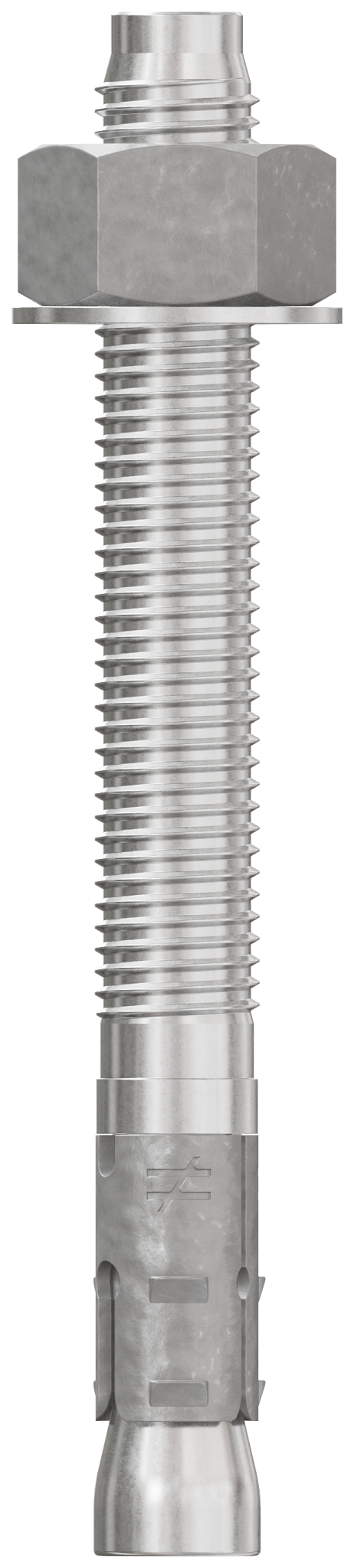 Simpson Strong-Tie STB2-75700S6F10 Strong-Bolt® 2 — 3/4 in. x 7 in. Type 316 Stainless-Steel Wedge Anchor, Fully Assembled (10-Qty) (Pack of 2)