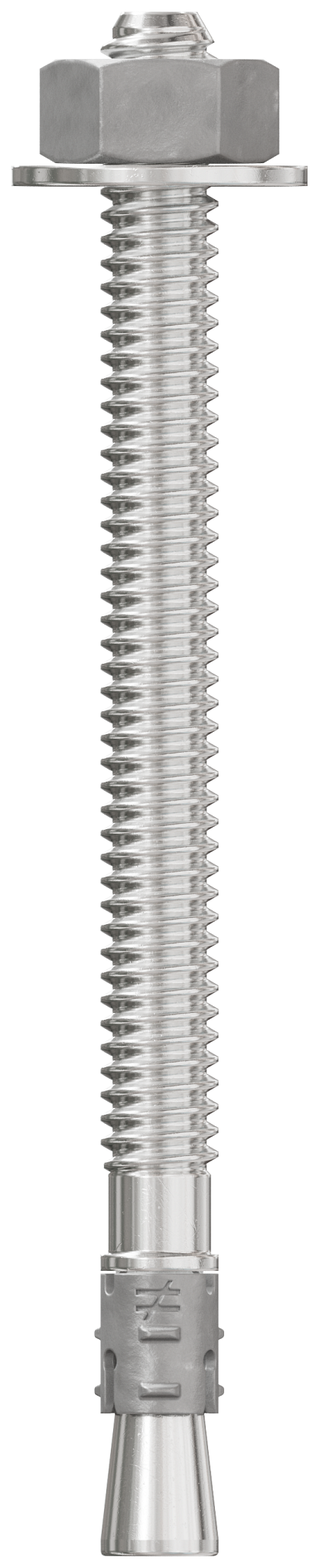 Simpson Strong-Tie STB2-25314S4F100 Strong-Bolt® 2 — 1/4 in. x 3-1/4 in. Type 304 Stainless-Steel Wedge Anchor, Fully Assembled (100-Qty) (Pack of 420)