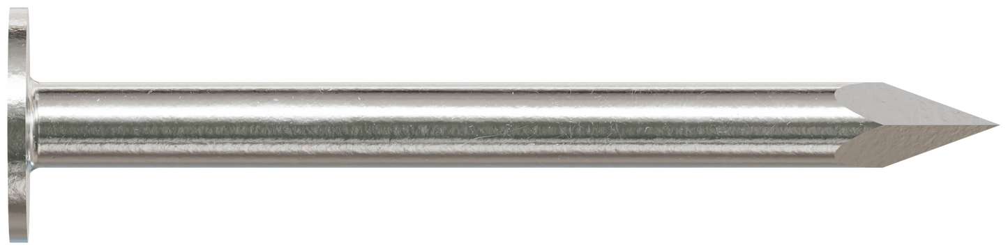 Simpson Strong-Tie S410RNB Roofing Nail,  Smooth Shank  — 1-1/2 in. x .131 in. Type 304 (25 lb.) (Pack of 64)