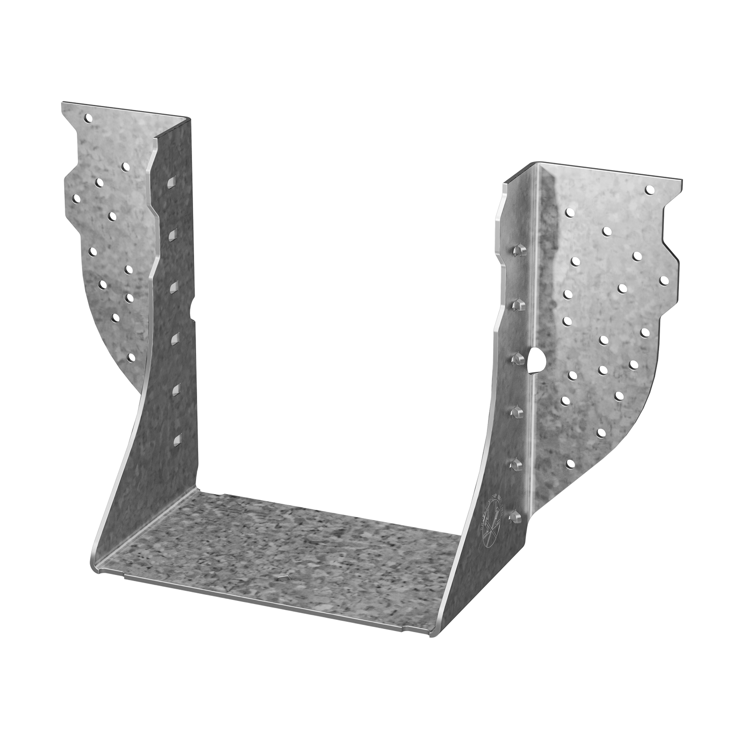 Simpson Strong-Tie HGUS28-4 HGUS® 7-3/16 in. Galvanized Face-Mount Joist Hanger for Quad 2x Truss (Pack of 12)