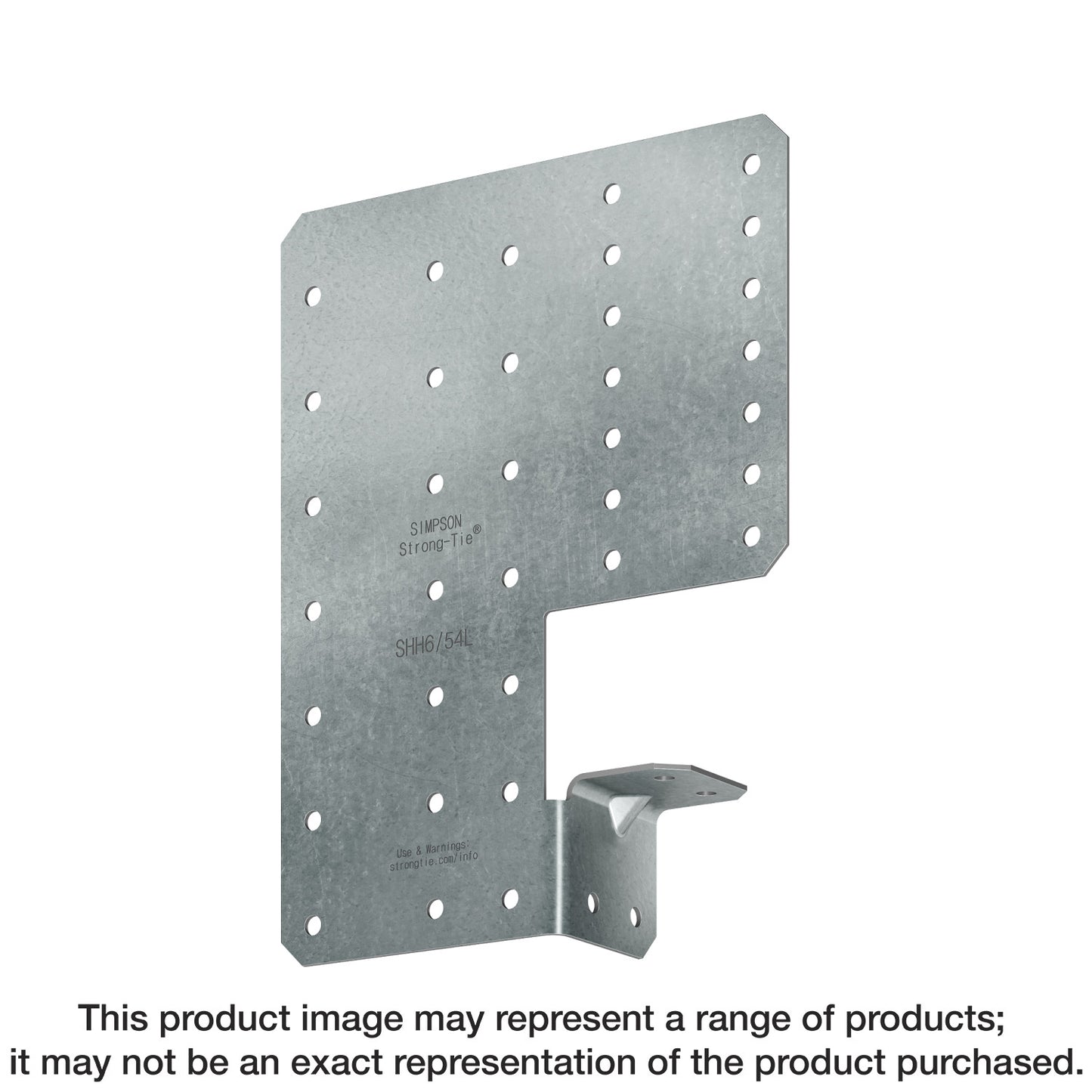 Simpson Strong-Tie SHH6/54-KT24 SHH 7-3/16 in. x 5-5/8 in. 54-mil Galvanized Steel Header Hanger (24-Qty)