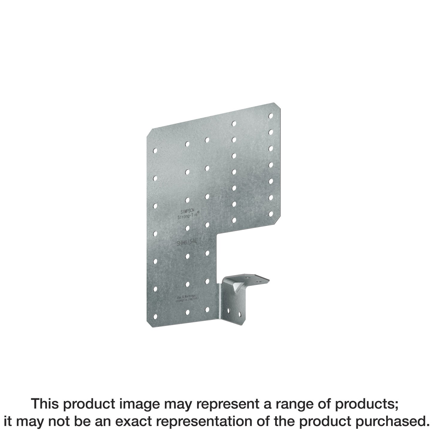 Simpson Strong-Tie SHH6/68-KT24 SHH 7-3/16 in. x 5-5/8 in. 68-mil Galvanized Steel Header Hanger (24-Qty) (Pack of 24)