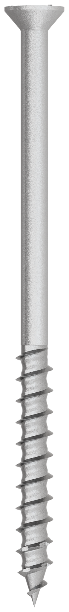 Simpson Strong-Tie TNTSS625400TTR Titen Turbo™ — 1/4 in. x 4 in. Type 316 Stainless-Steel Trim-Head Concrete and Masonry Screw (50-Qty) (Pack of 720)