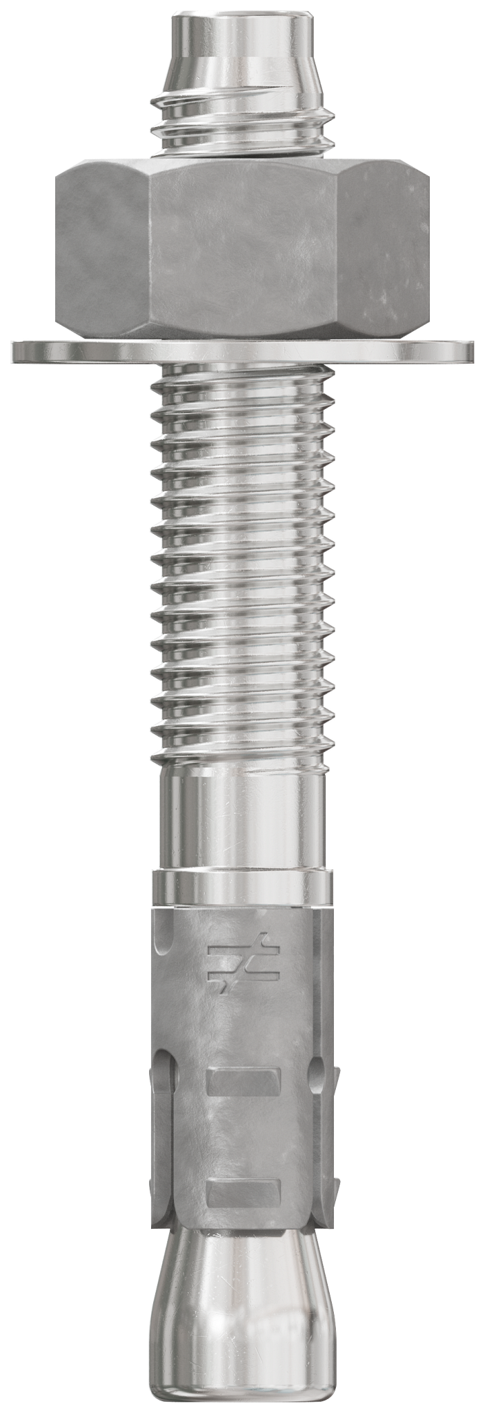 Simpson Strong-Tie STB2-50334S4F25 Strong-Bolt® 2 — 1/2 in. x 3-3/4 in. Type 304 Stainless-Steel Wedge Anchor, Fully Assembled (25-Qty)