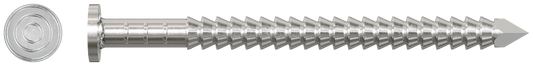 Simpson Strong-Tie T3KR51 Premium Siding Nail — 1-1/4-in. x 5/32-in. Head Dia., Type 316 Stainless Steel (1 lb.) (Pack of 800)