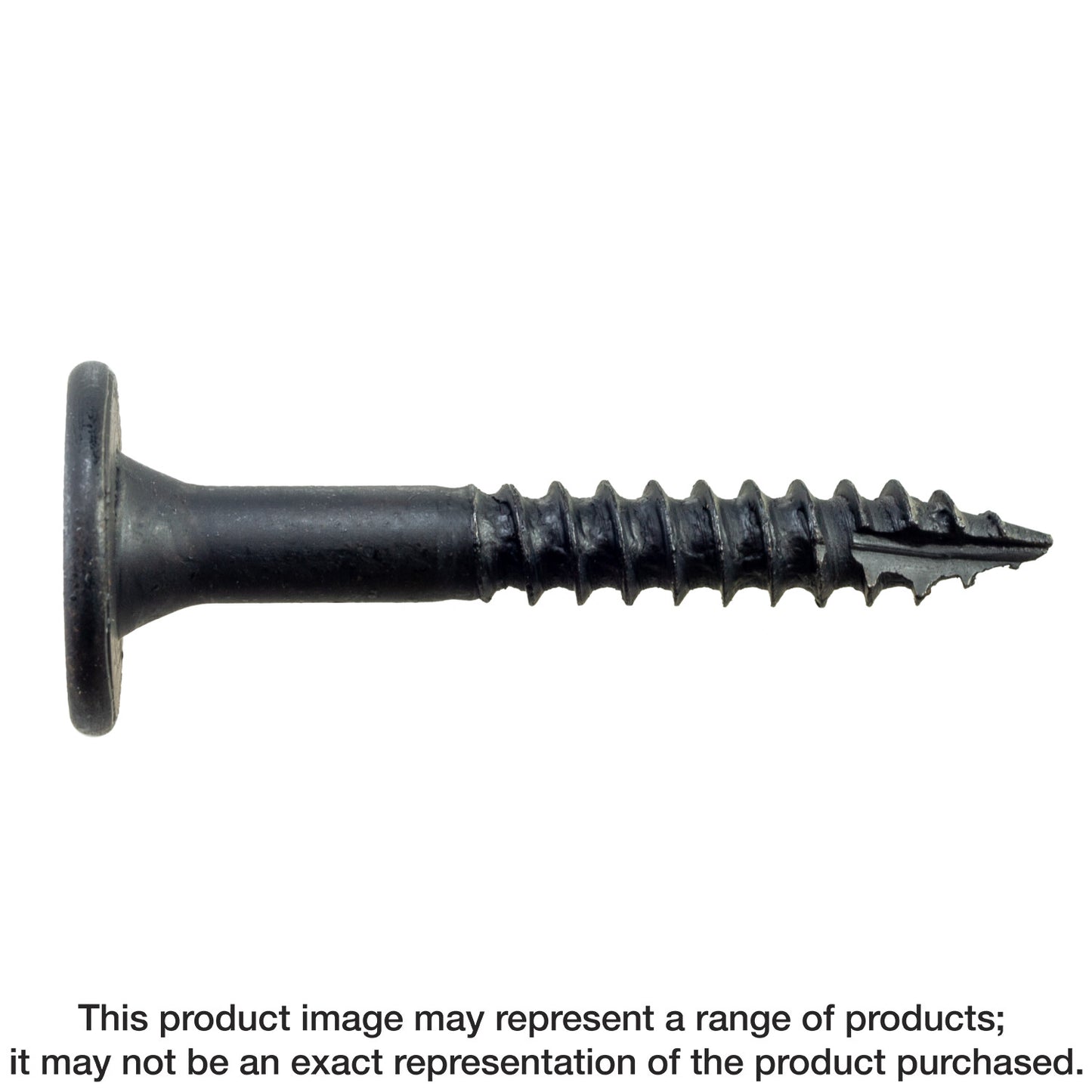 Simpson Strong-Tie SDWS25200DBBRC12 Outdoor Accents® Structural Wood Screw — .250 in. x 2 in. DB Coating, Black (12-Qty) (Pack of 5)