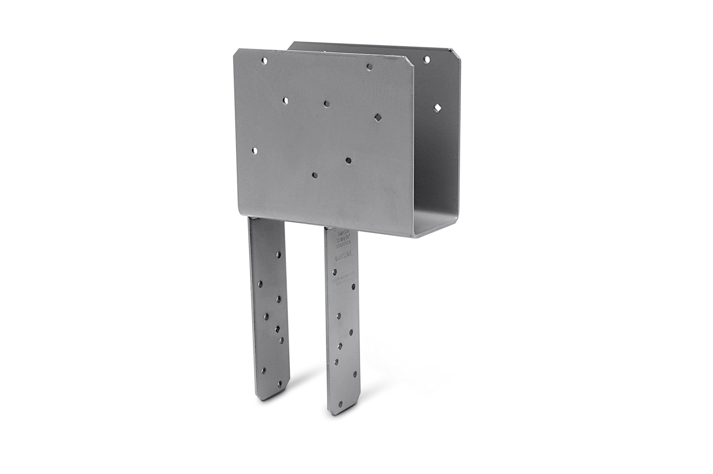 Simpson Strong-Tie ECCQ4.62-5.50HDG ECCQ™ HDG End Column Cap for Triple 2x Beam, 6x Post, with Strong-Drive® SDS Screws