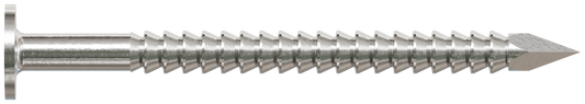 Simpson Strong-Tie S3ACN1 Common Nail, Annular Ring Shank — 1-1/4-in. x .083-in. Type 304 Stainless Steel (1 lb.)