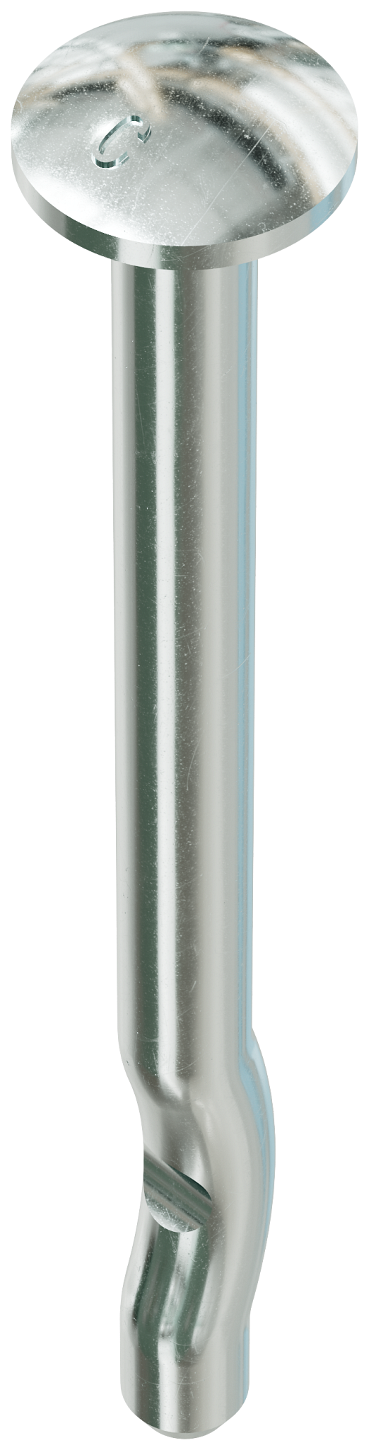 Simpson Strong-Tie CD18212M Crimp Drive® 3/16 in. x 2-1/2 in. Zinc-Plated Mushroom Head Anchor (100-Qty)