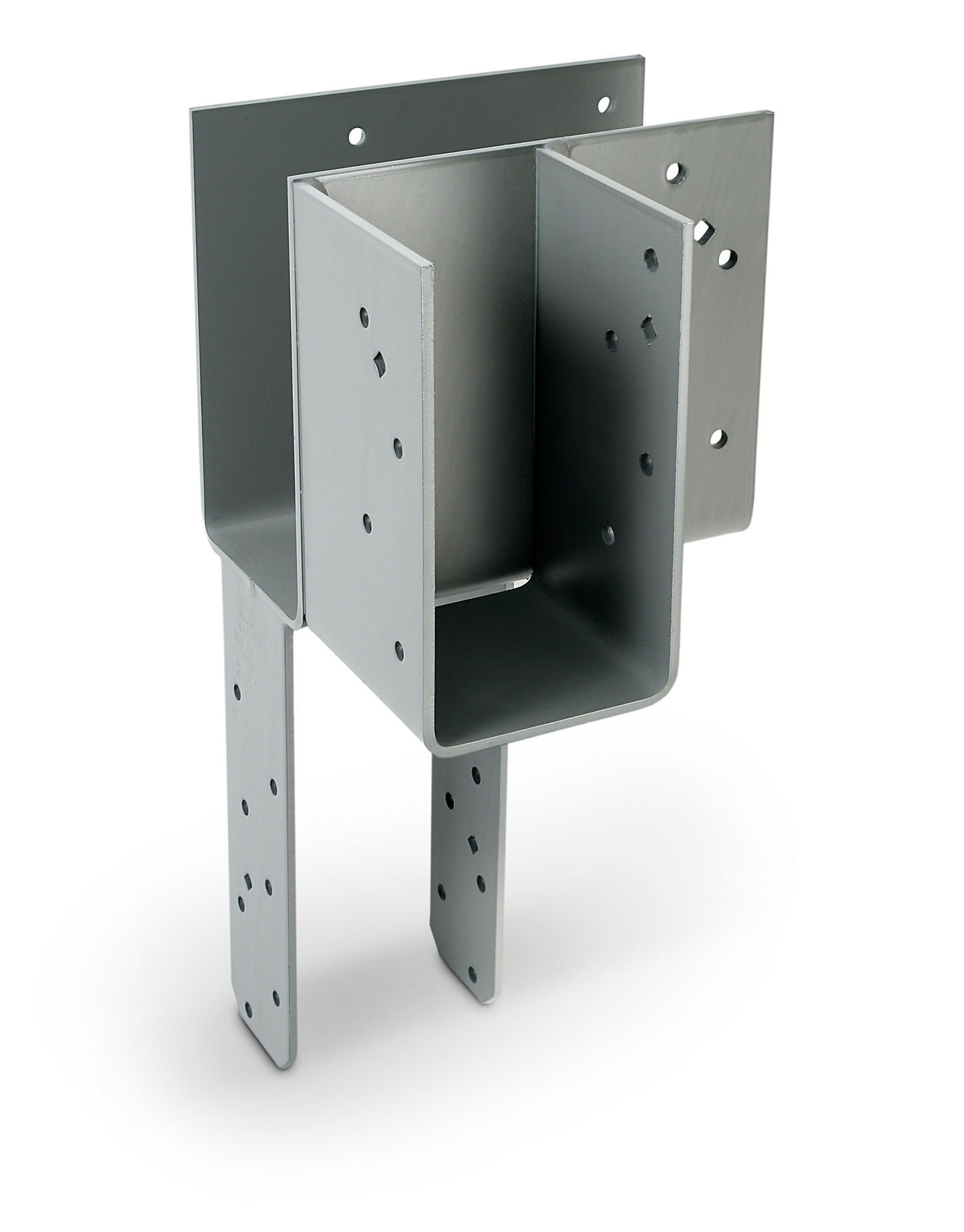 Simpson Strong-Tie ECCLRQ666SDSHDG ECCLRQ HDG L-Shape End Column Cap for 6x Beams, 6x Post w/ SDS Screws, Skewed Right (Pack of 2)