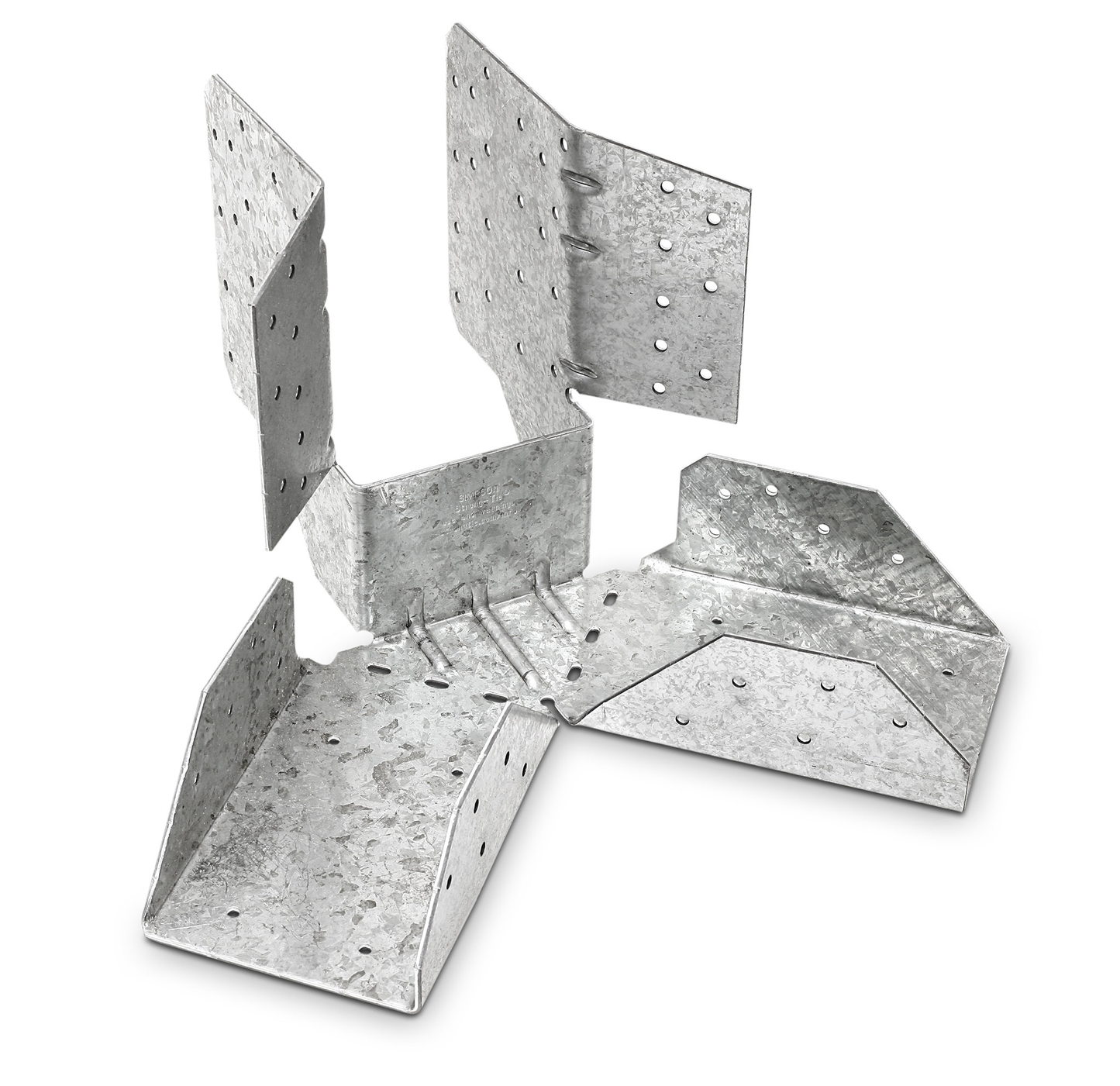 Simpson Strong-Tie HHRC44 HHRC® Galvanized Hip-Ridge Connector for 4x Ridge, 4x Hip (Pack of 5)